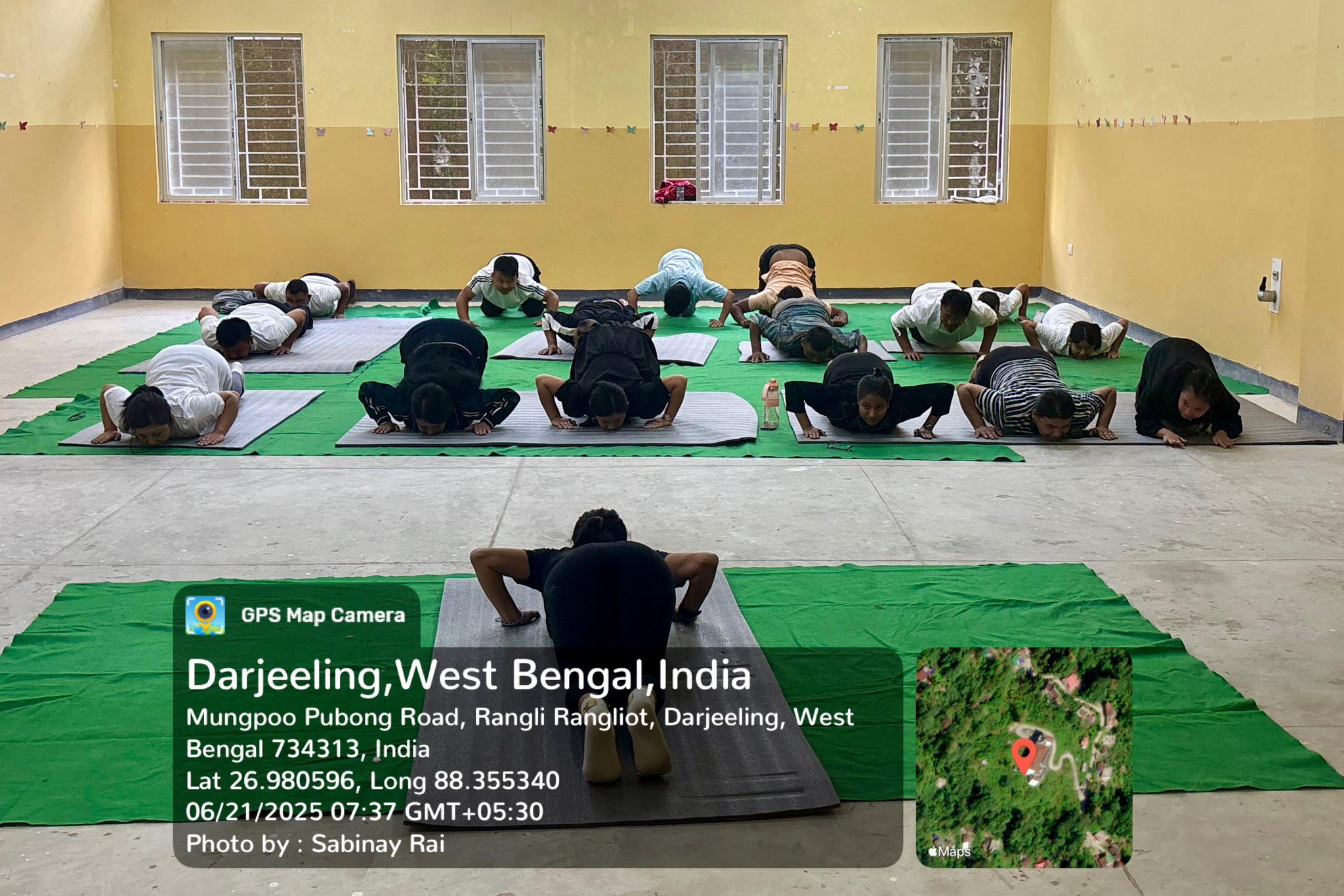 Read more about the article हिल युनिभर्सिटीमा योग दिवस पालन