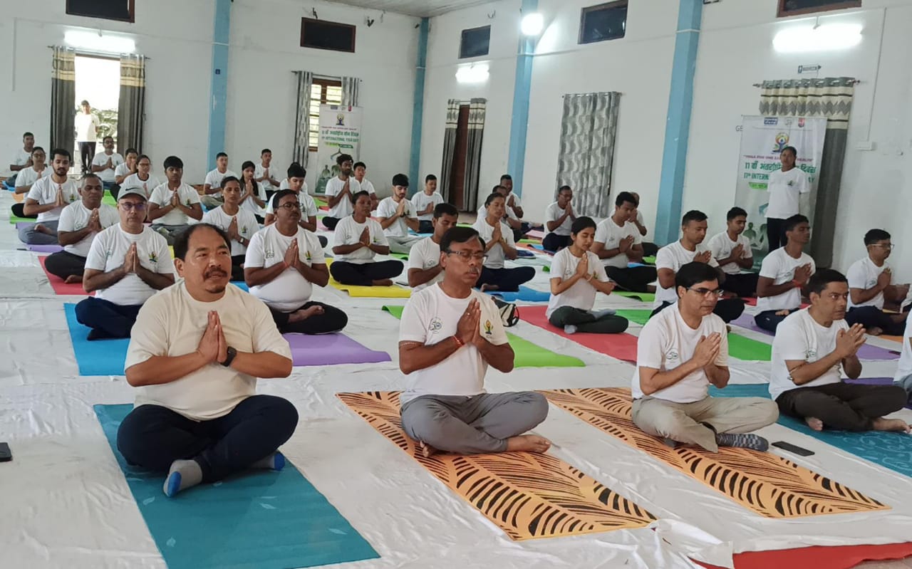 Read more about the article एनएचपीसीद्वारा योग दिवस पालन