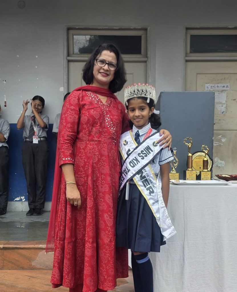 Appreciation for winning the Sikkim Kids Talent Contest