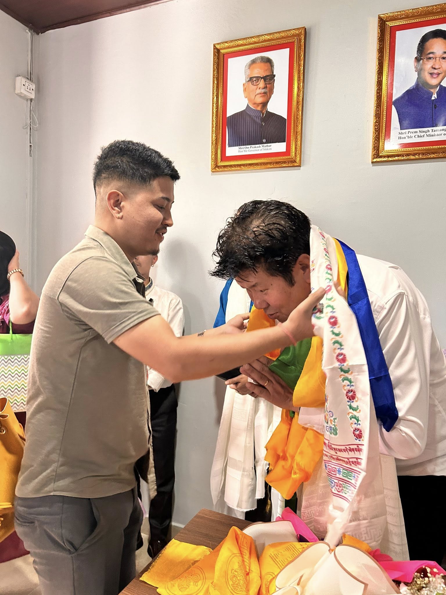 Read more about the article रिन्जिङ वाङ्ग्याल छोपेलद्वारा आफ्नो पदभार अधिग्रहण