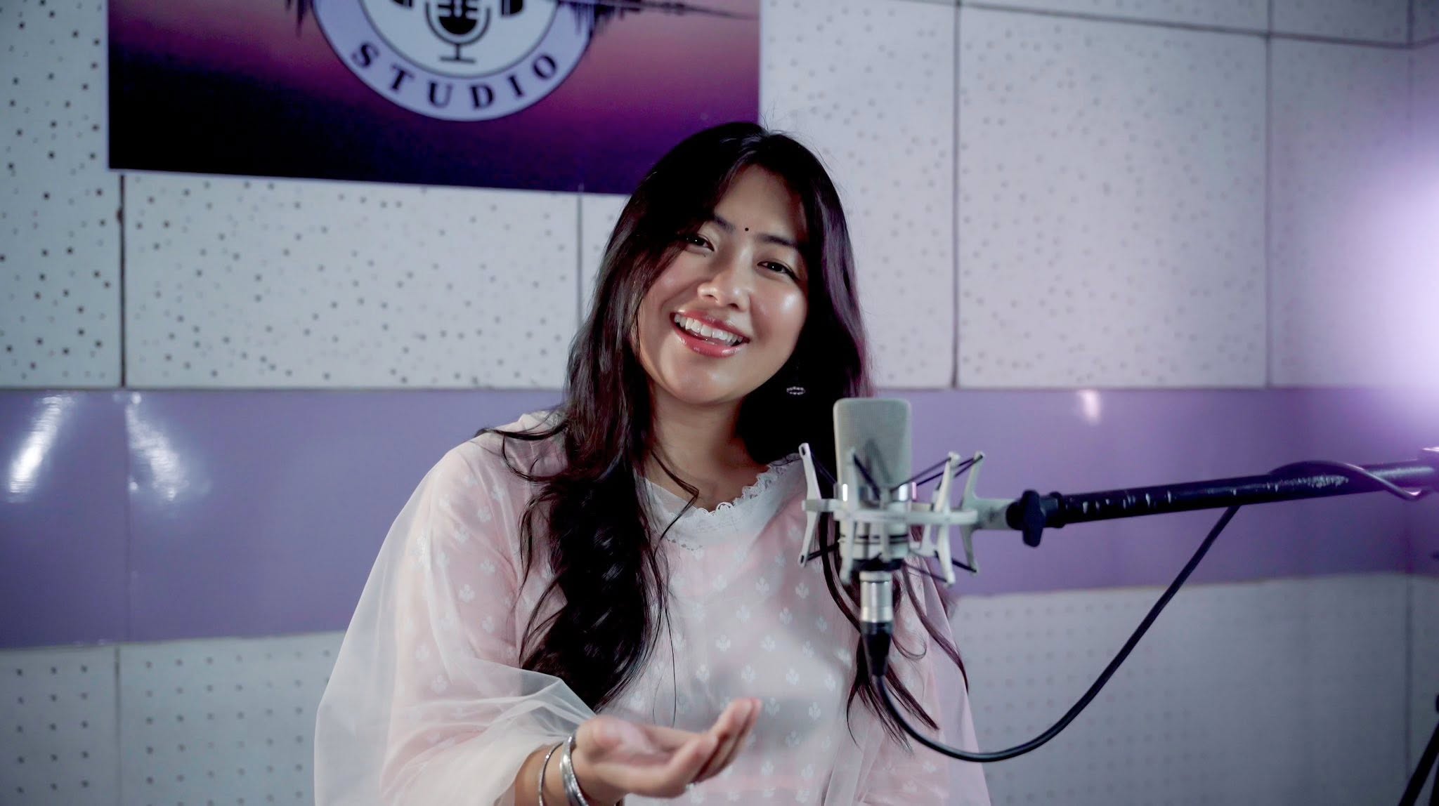 Gurung's voice... Recorded