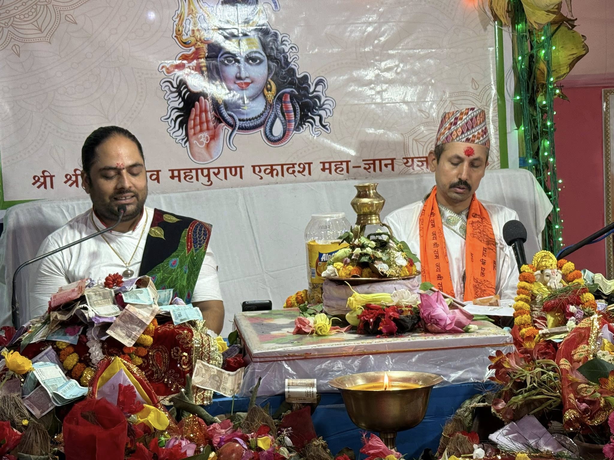 Read more about the article एघाह्रदिने भगवान शिव महापुराणमा सहभागिता