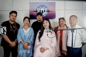 Gurung's voice... Recorded