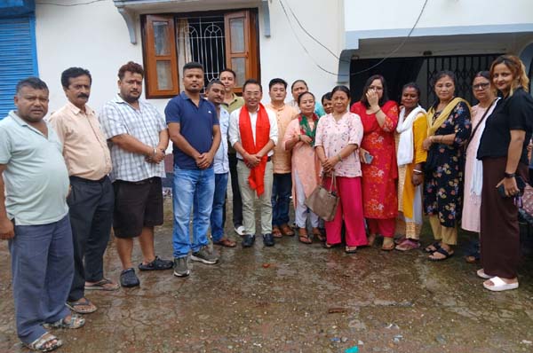 Read more about the article सञ्जीव लामालाई सुकुनामा स्वागत