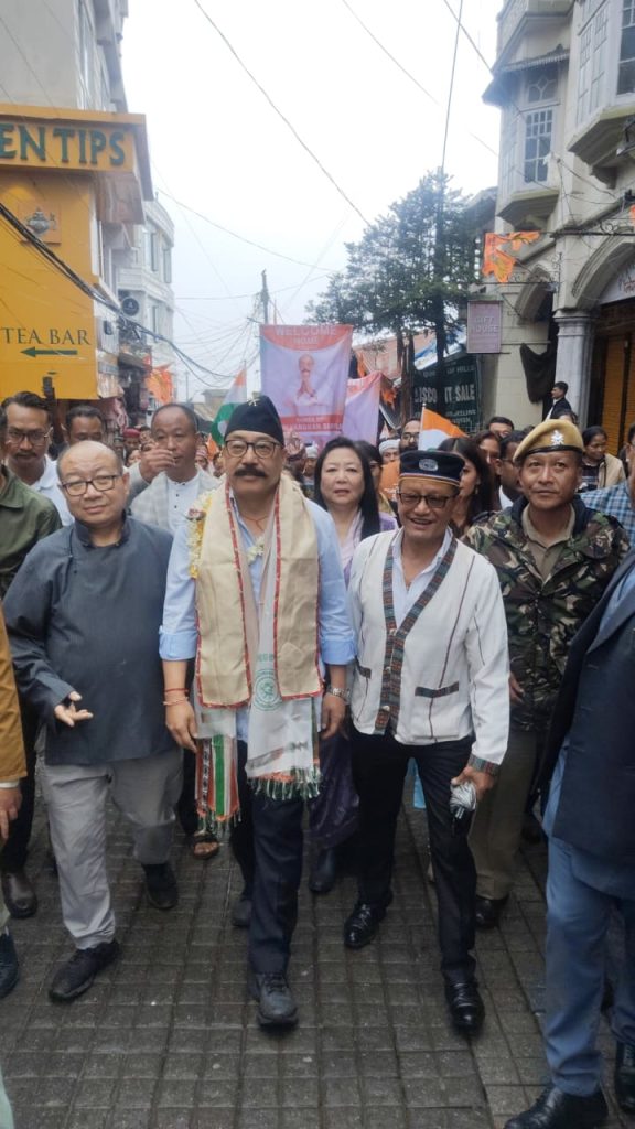 Arrival of Harshavardhan