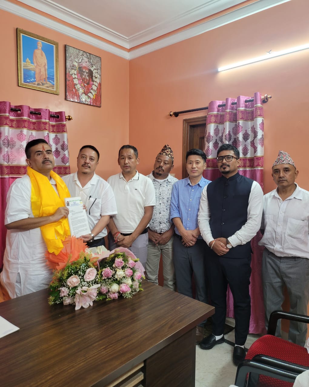 Read more about the article गोजयुमोको सुवेन्दु अधिकारीसँग भेटघाट