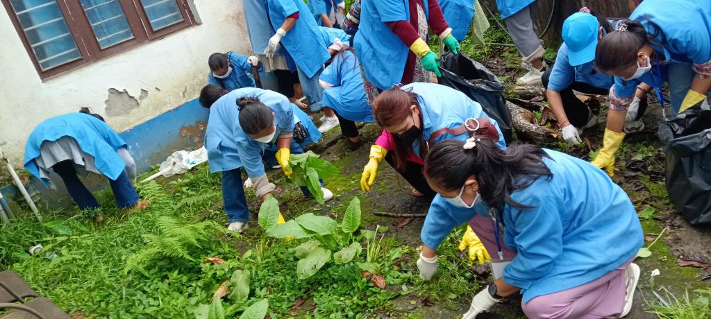2nd Section Health Center Cleaning