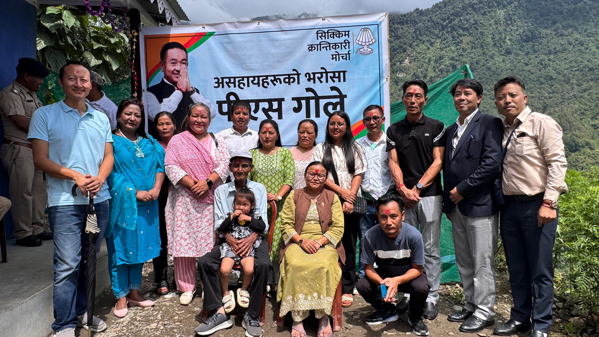 Read more about the article अम्बर मगरको नवनिर्मित घरको सोमबार गरियो उद्वघाटन