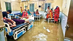 water entered the hospital
